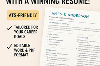 craft ats friendly resumes and career focused cover letters