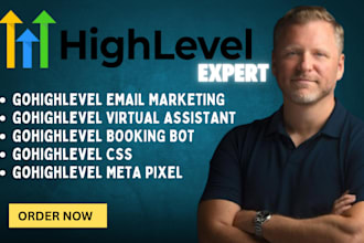 gohighlevel ghl css booking bot va virtual assistant email marketing meta pixel
