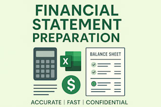 create profit and loss, balance sheet, and cash flow reports