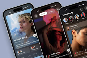 create a full featured social media app like snapchat