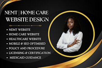 do home care website, healthcare website, nemt website, policy and procedure
