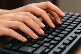 transcribe or retype PDF, scanned documents pages, transcript images