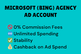 rent a ready to use bing agency ad account