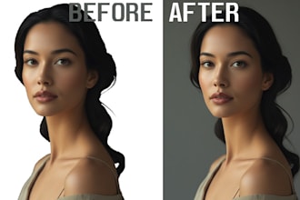 remove the background and delete the images