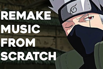 remake any beat, instrumental or song in any music genre