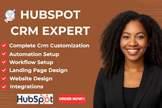 be your hubspot CRM automation workflow pipeline setups integration expert