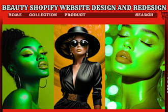design shopify website redesign shopify dropshipping store shopify landing page