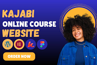 do kajabi website design, kajabi landing page, kajabi online course, thinkific