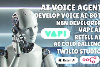 setup voice ai bot retell ai twilio vapi ai calling agent n8n automation make