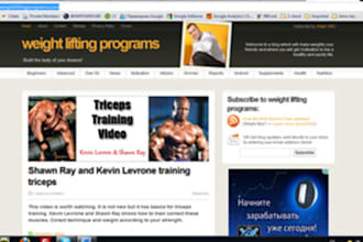 place your link for 2 weeks on my blog