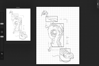 draw custom tattoo minimalist designs