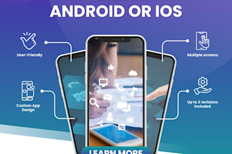 build a basic mobile app to android or ios
