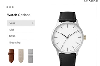 set watch  set up a custom watch configurconfigurator on shopify kickflip zakeke