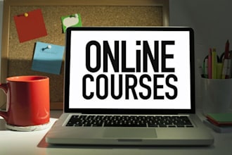 create ebook, online course creation lesson plan course writing workbook design