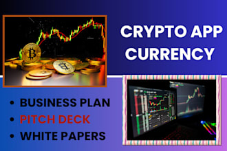 write crypto whitepaper crypto investor pitch deck crypto plan token launch