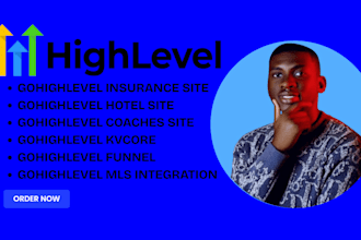gohighlevel ghl insurance mls integration hotel kvcore coaches website funnel