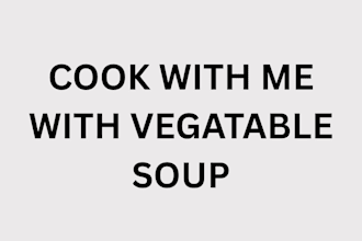 cook amala and vegetable soup for you