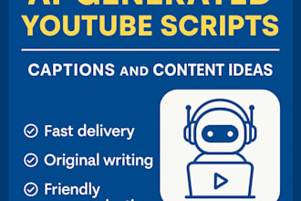 create ai powered youtube scripts, instagram captions, and content ideas