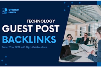 provide guest post backlinks off high authority technology sites