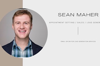 provide appointment setting and sales services