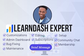 design a powerful learndash lms website for your online courses