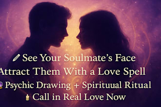 draw your soulmate and cast a love spell to spiritually attract them in 24hrs