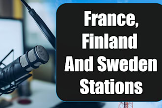 submit your music to 4000 radio stations in france, finland and sweden
