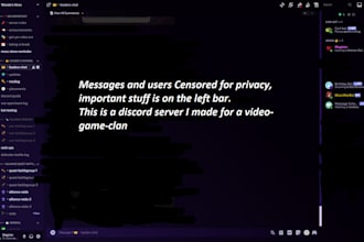 create a discord server for you and your community
