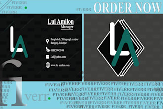 design a modern business card