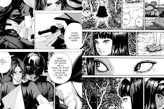 draw manga art manga comic comic page manga storyboard comic artist manga artist
