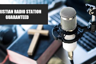 promote your gospel song to 10,000 top christian radio stations worldwide