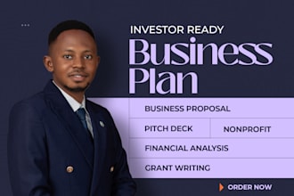 be your startup business plan writer and financial plan