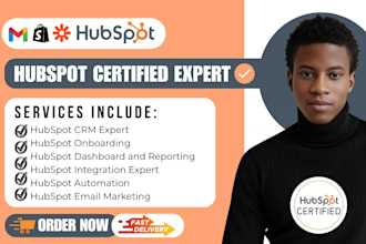 be your hubspot CRM expert for setup, forms, and automation