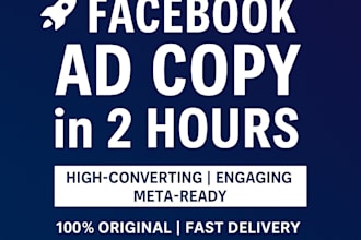 copywrite your facebook ads in 2 hours