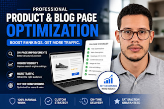 improve your product or blog page SEO for better rankings