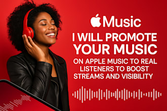 promote your music on apple music to real listeners to boost streams