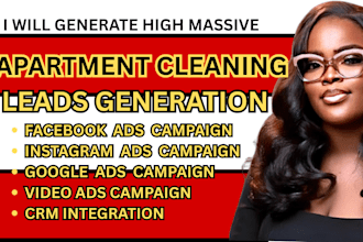 apartment cleaning leads airbnb cleaning leads cleaning google ads facebook ads