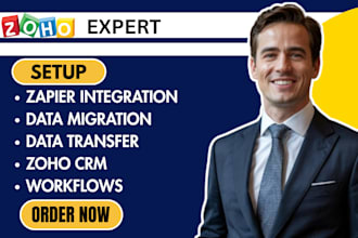 setup data migration on zoho crm zapier integration to zoho crm integrate zoho