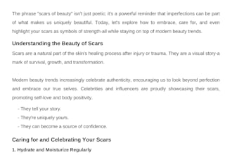 write a beauty or skincare blog post with ai research and expert polish