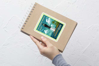 create illustrations and collateral design using procreate
