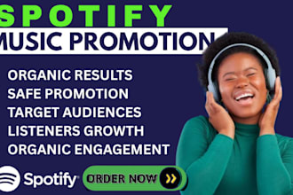 do spotify music promotion, spotify album promotion, spotify track