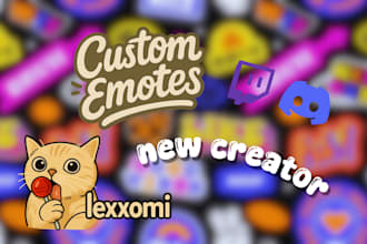 create emotes for twitch, discord, youtube or else