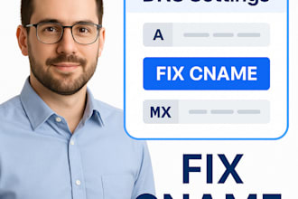 fix your cname, dns, and domain issues professionally