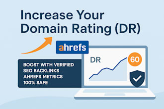 increase your website domain rating dr with verified seo backlinks white hat