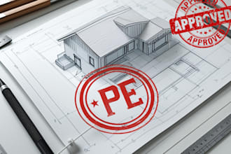 provide texas pe stamp for civil engineering USA city permit approval