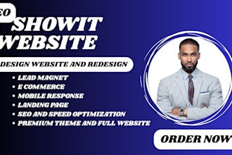 design, redesign and customize your showit website