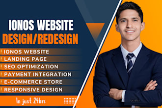 ionos website design, ionus website redesign, ionos seo setup, ionos ecommerce