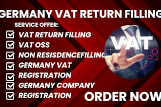 handle german vat registration, returns, and marketplace tax filing