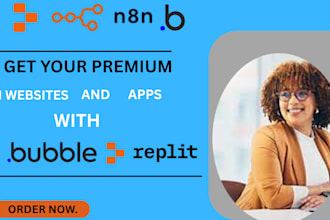 create replit website bubble mobile app n8n expert bubble ai bubble front end