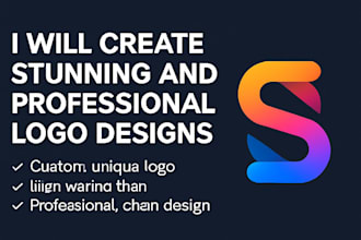 design a logo for your website,real estate,company, business, brand or editing